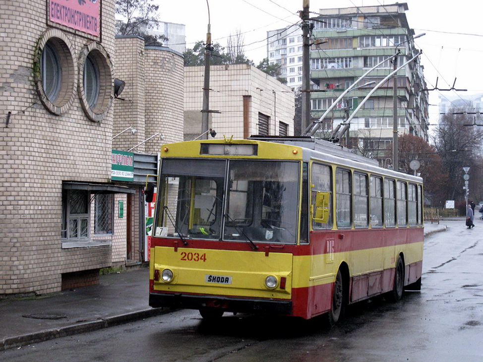 Киев, Škoda 14Tr89/6 № 2034
