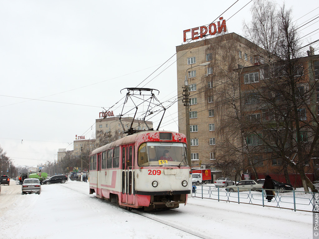 Тула, Tatra T3SU № 209