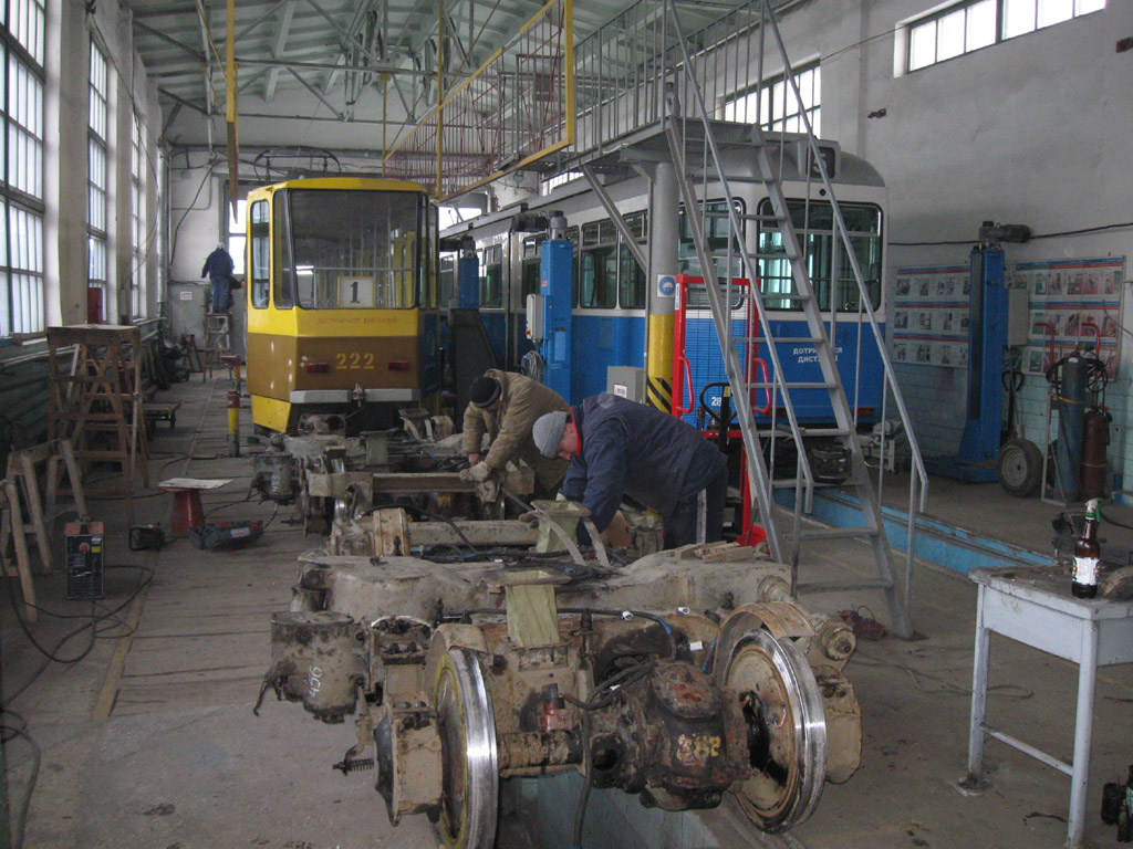 Винница, Tatra KT4SU № 222; Винница — Трамвайное депо