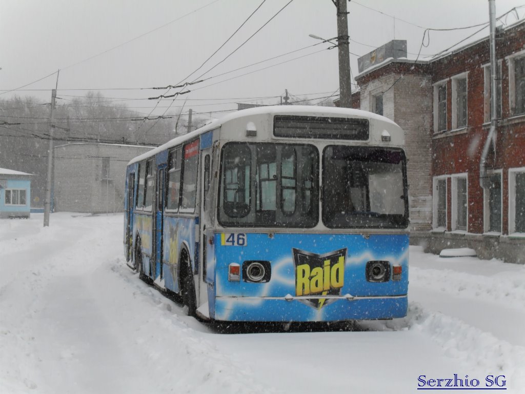 Самара, ЗиУ-682В-012 [В0А] № 46; Самара — Троллейбусное депо № 2