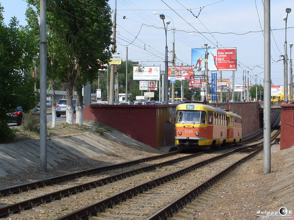 Волгоград, Tatra T3SU № 5745; Волгоград, Tatra T3SU № 5746