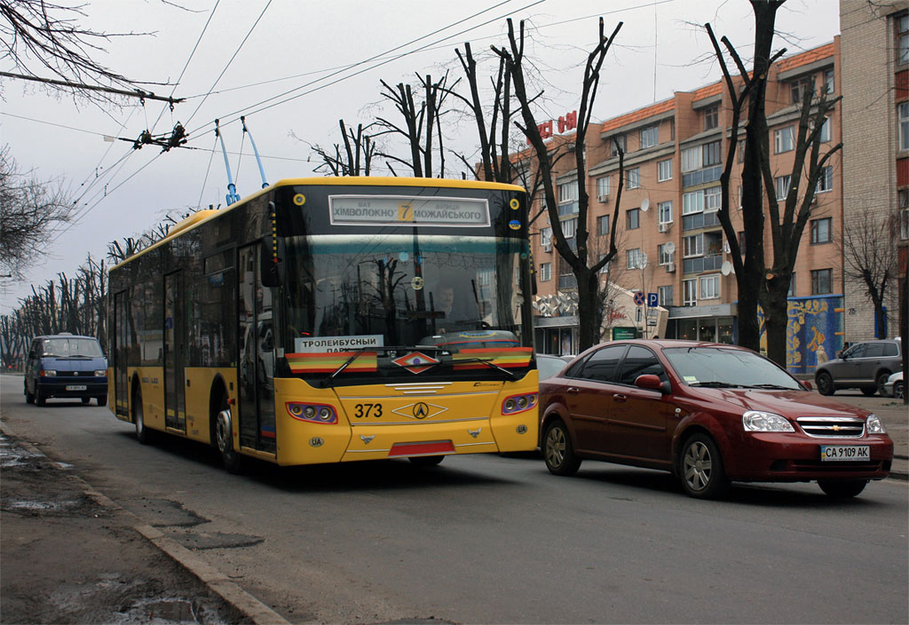 Черкассы, ЛАЗ E183D1 № 373