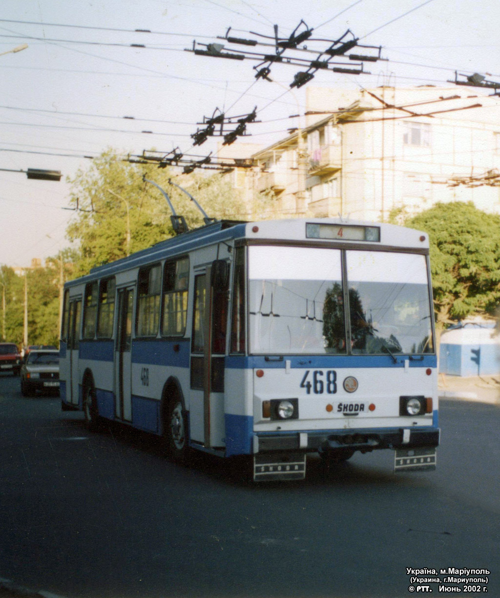 Mariupol, Škoda 14Tr89/6 # 468