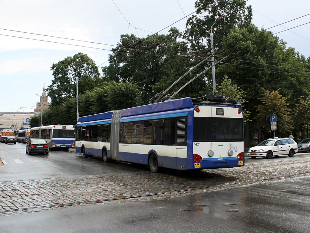 Рига, Solaris Trollino II 18 Ganz № 1-621