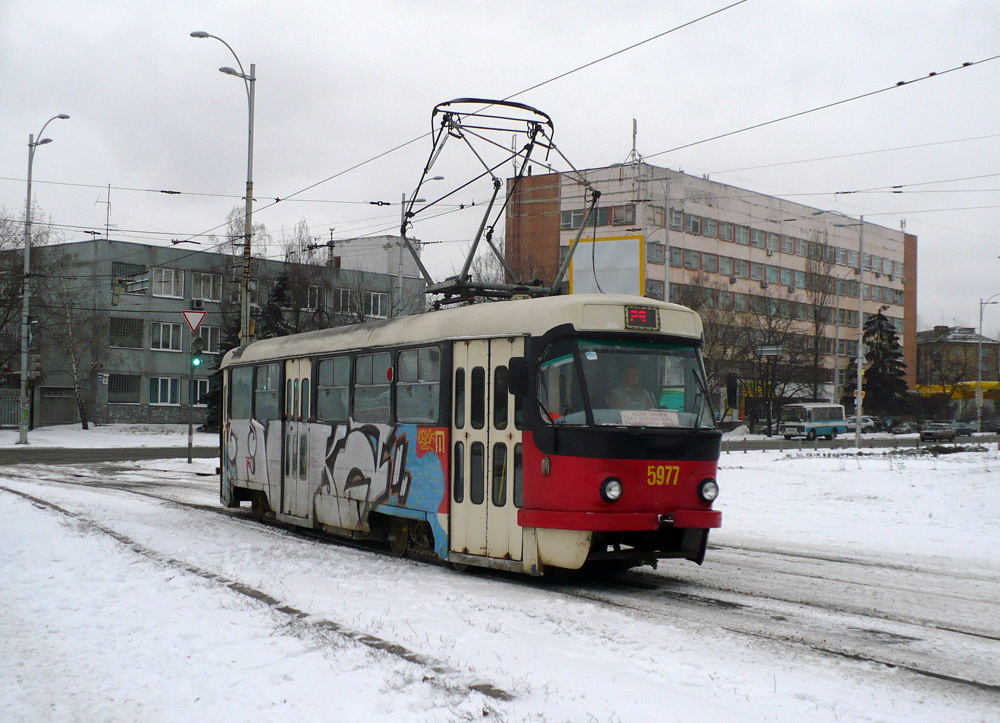 Киев, Tatra T3P № 5977