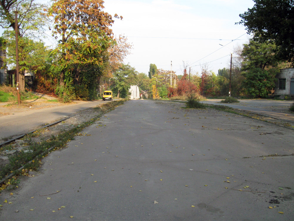 第聂伯罗 — Tram network — right-bank part