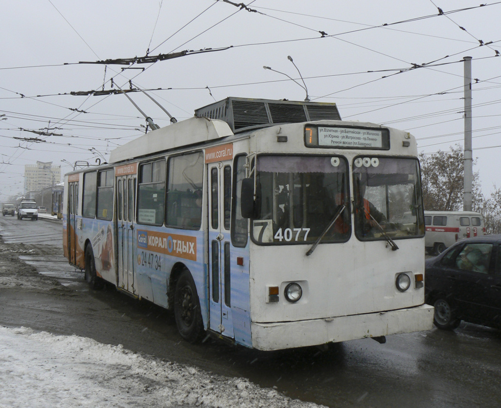 Барнаул, ЗиУ-682 КВР БТРМ № 4077