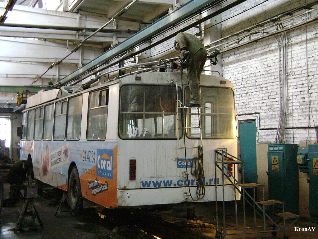 Барнаул, ЗиУ-682 КВР БТРМ № 4077