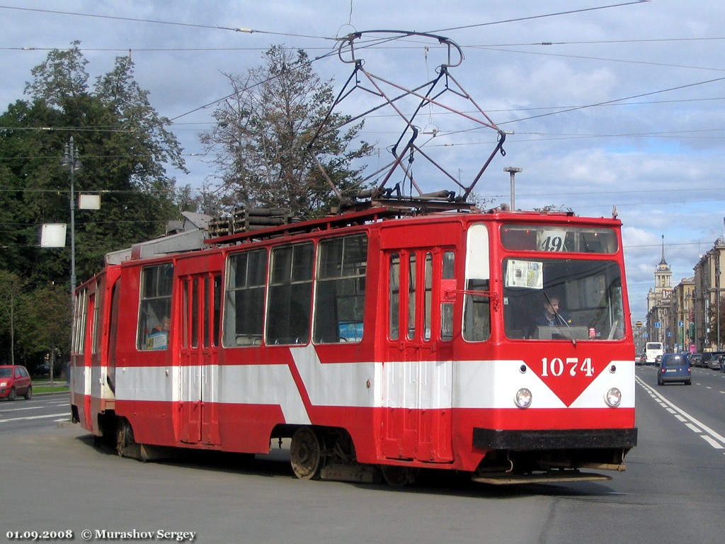 Санкт-Петербург, ЛВС-86К № 1074
