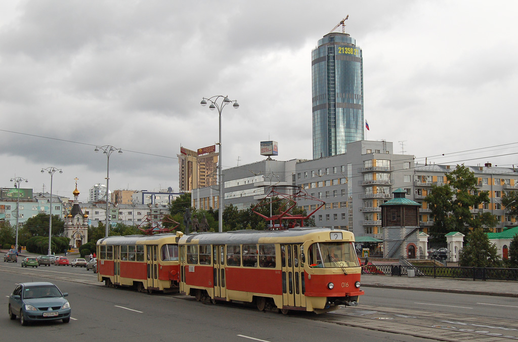 Екатеринбург, Tatra T3SU (двухдверная) № 016