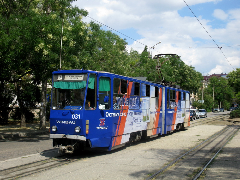 Евпатория, Tatra KT4SU № 031