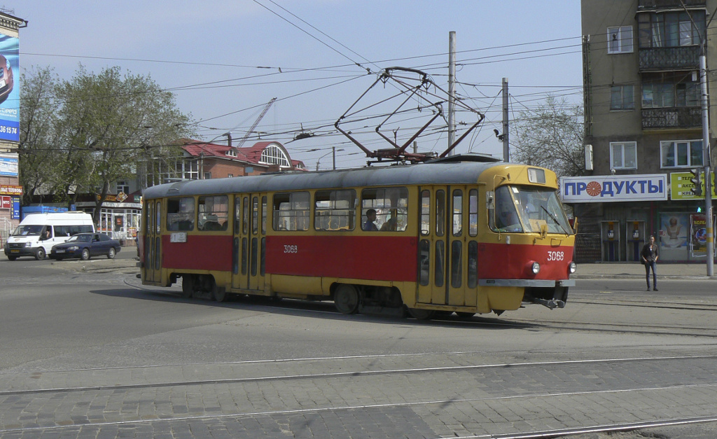 Барнаул, Tatra T3SU № 3068