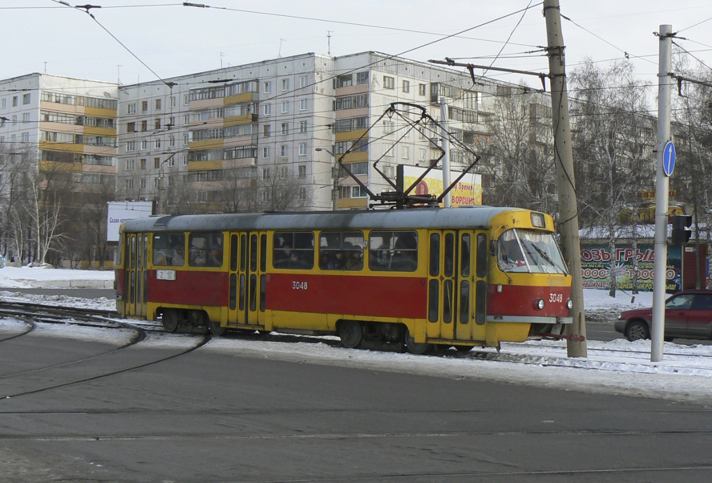 Барнаул, Tatra T3SU № 3048