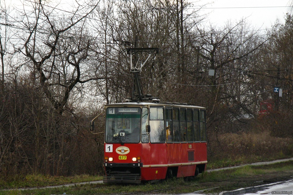 Верхнесилезская агломерация, Konstal 105N-2K № 677