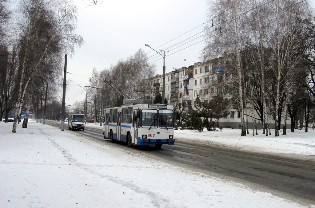 Krivij Rih, YMZ Т2 mod. 7 č. 667