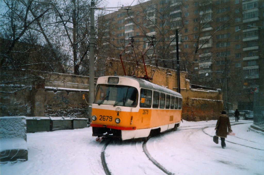 Москва, Tatra T3SU № 2679