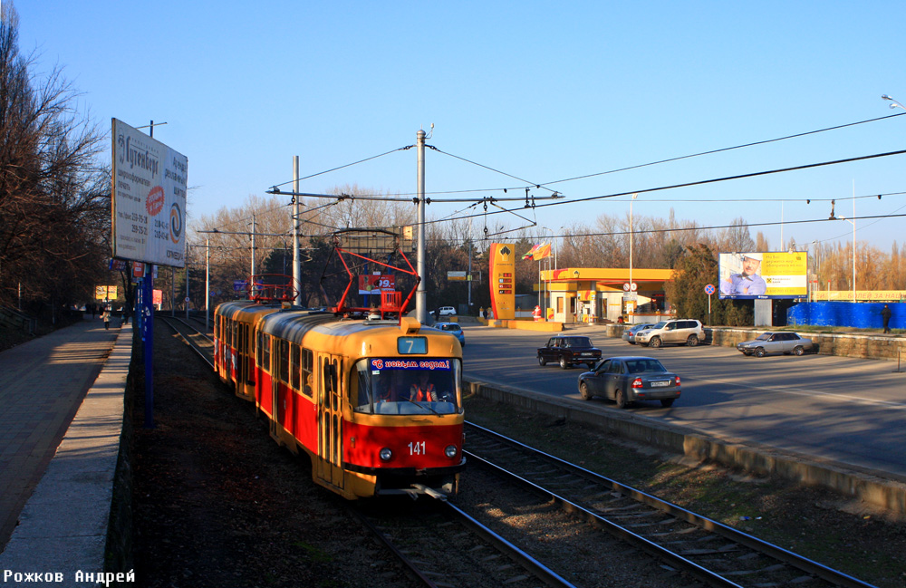 Краснодар, Tatra T3SU № 141