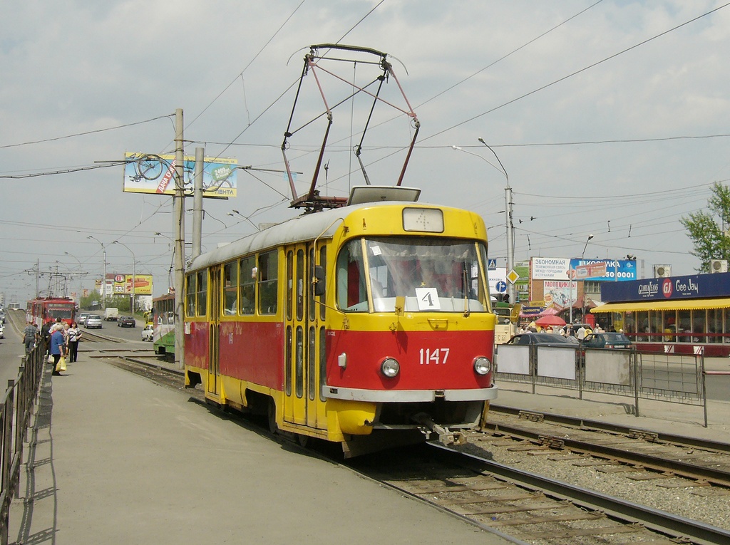 Barnaoul, Tatra T3SU N°. 1147