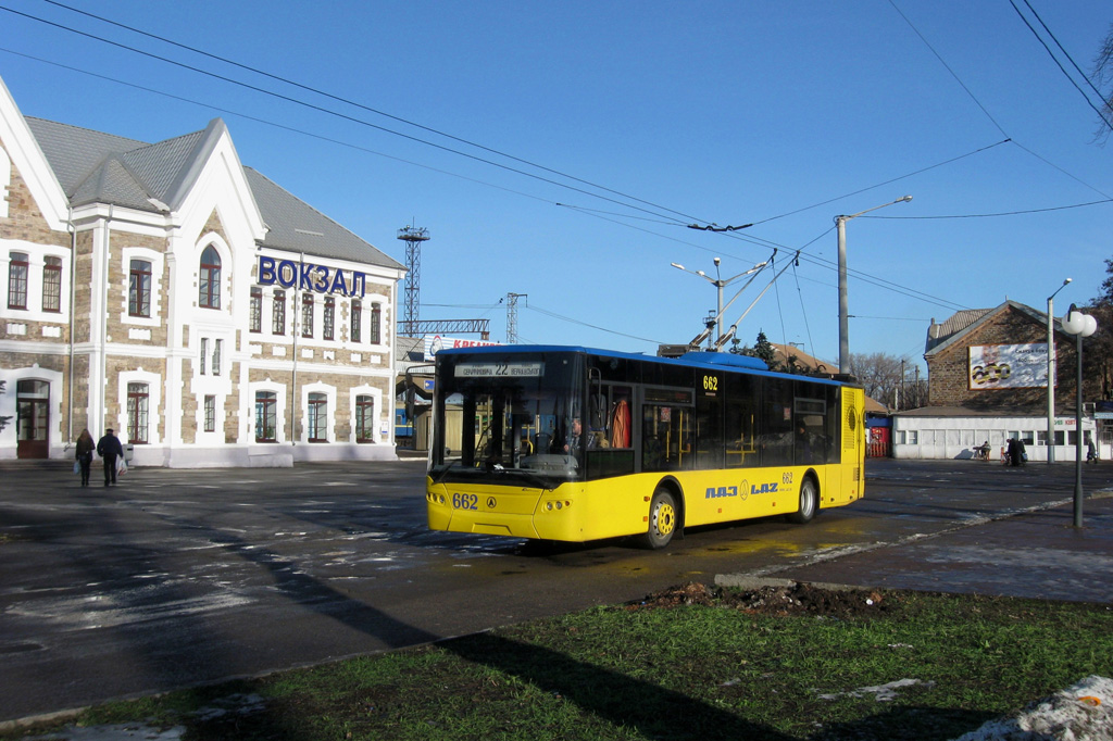 Kryvyi Rih, LAZ E183D1 # 662