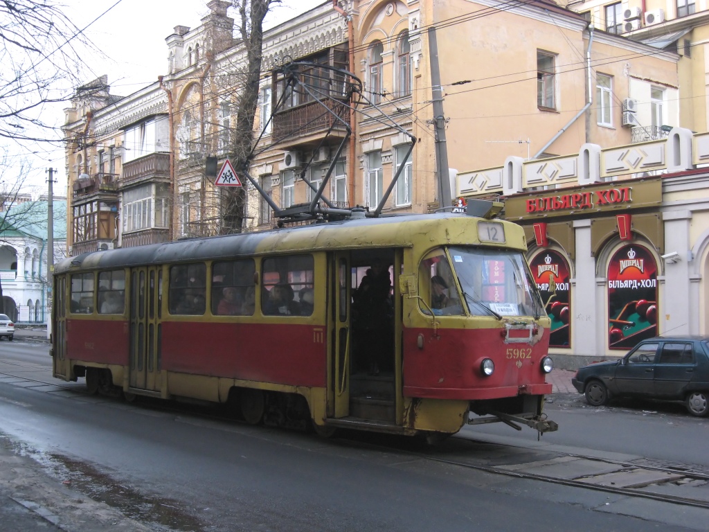 Киев, Tatra T3SU № 5962
