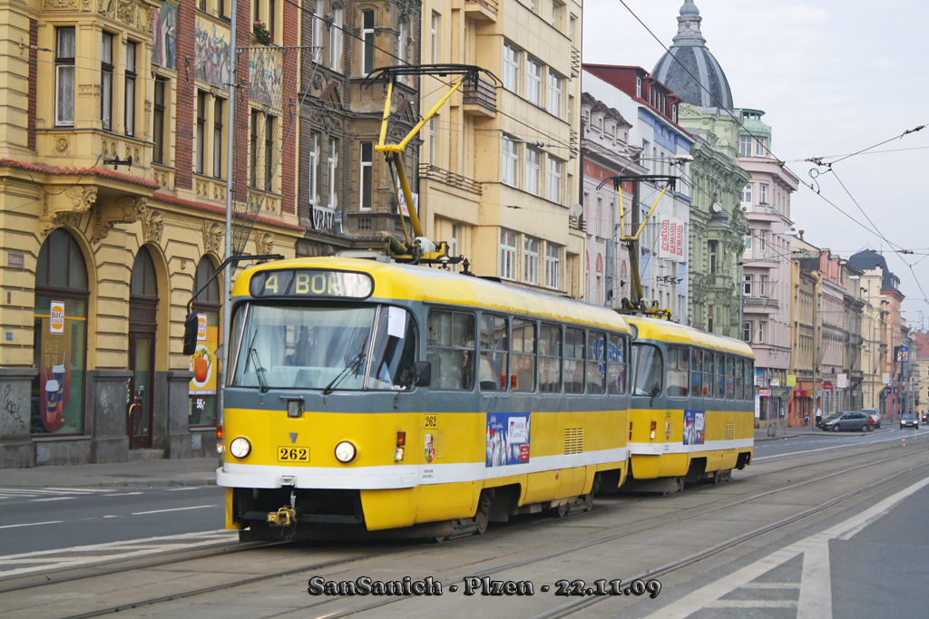 Пльзень, Tatra T3R.P № 262