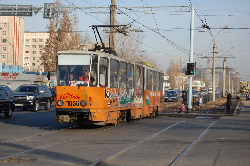 Алматы, Tatra KT4D № 1056