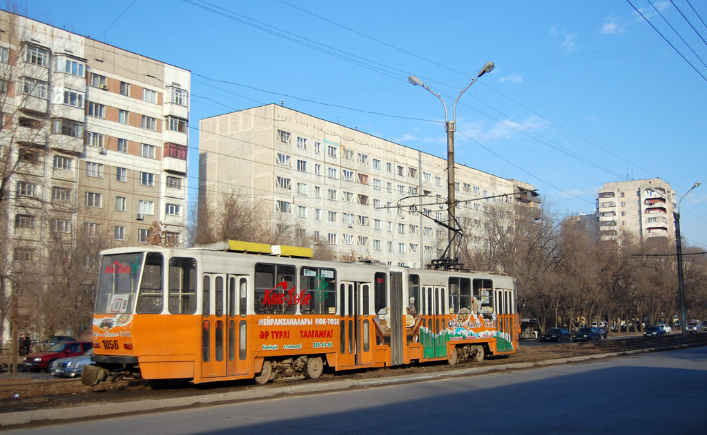 Алматы, Tatra KT4D № 1056