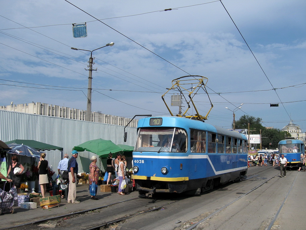 Одесса, Tatra T3R.P № 4038