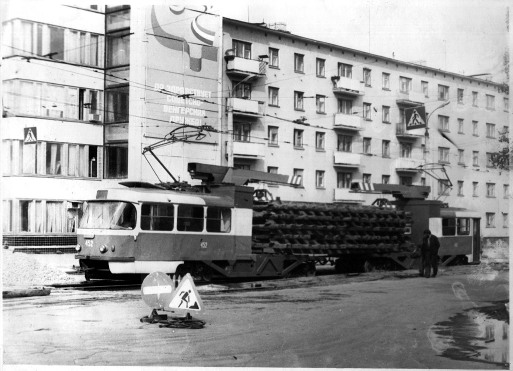 Tver, Tatra T3SU (2-door) Br. 452; Tver — Construction and repair of tramways (1917 — 1991)