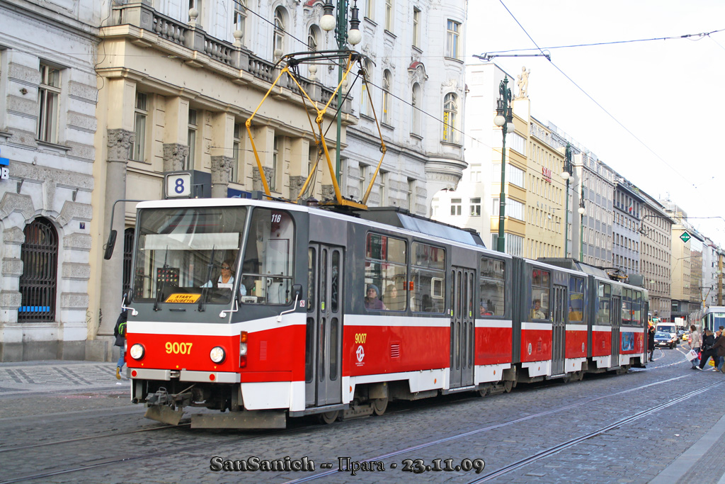 Praha, Tatra KT8D5 # 9007