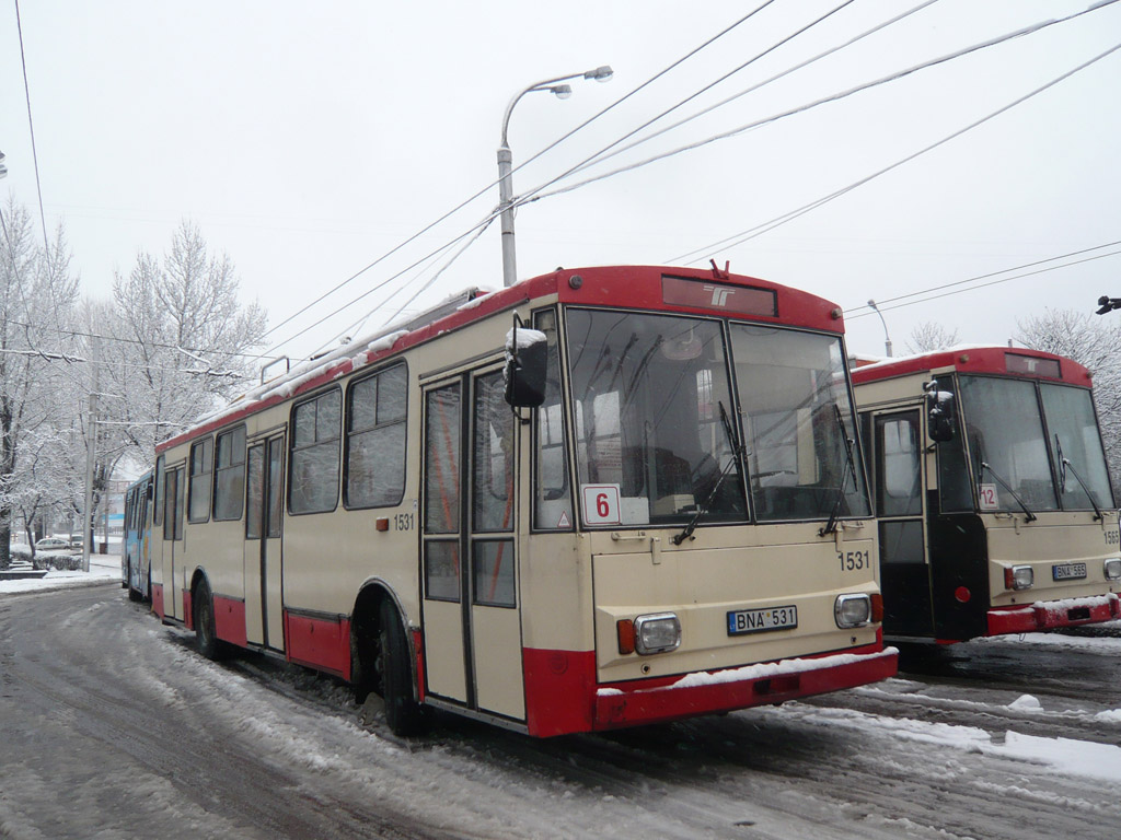 Вильнюс, Škoda 14Tr02/6 № 1531