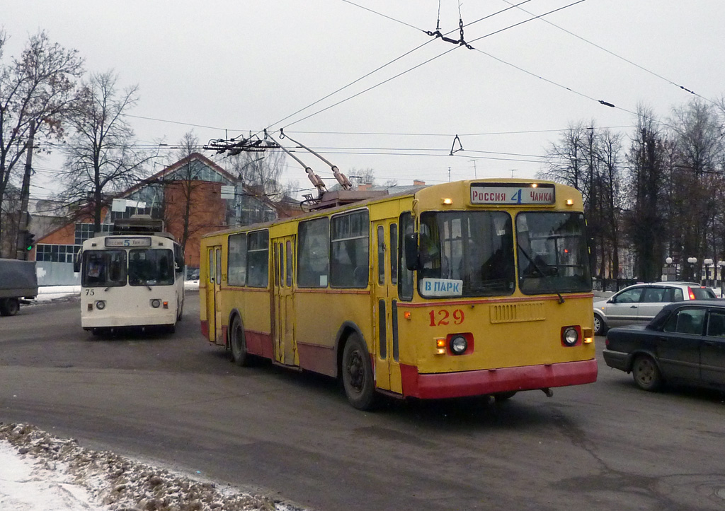 Tver, ZiU-682G [G00] № 129; Tver, VMZ-170 № 75
