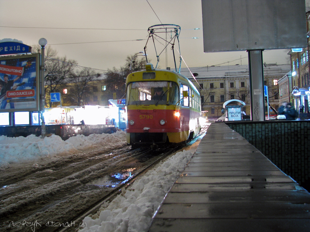 Киев, Tatra T3SU № 5790