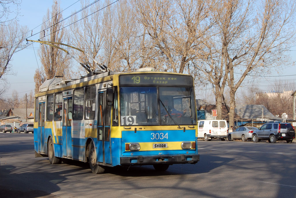 Алматы, Škoda 14Tr18/6M № 3034