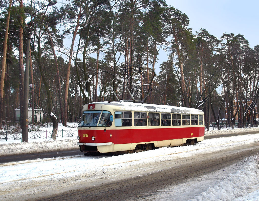 Киев, Tatra T3SU № 5988