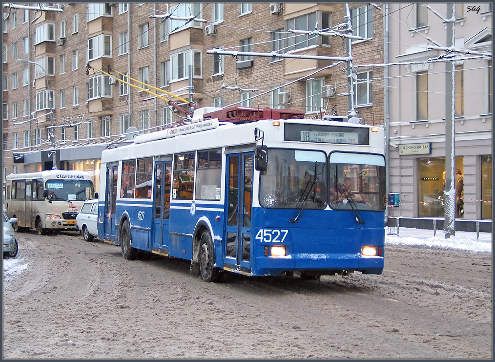 Москва, Тролза-5275.05 «Оптима» № 4527