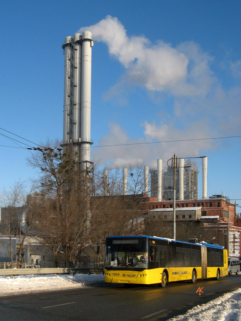 Киев, ЛАЗ E301D1 № 1604
