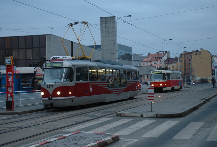 Прага, Tatra T3R.PLF № 8274