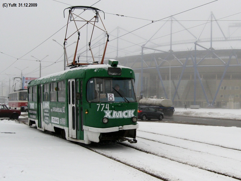 Харьков, Tatra T3SU № 774