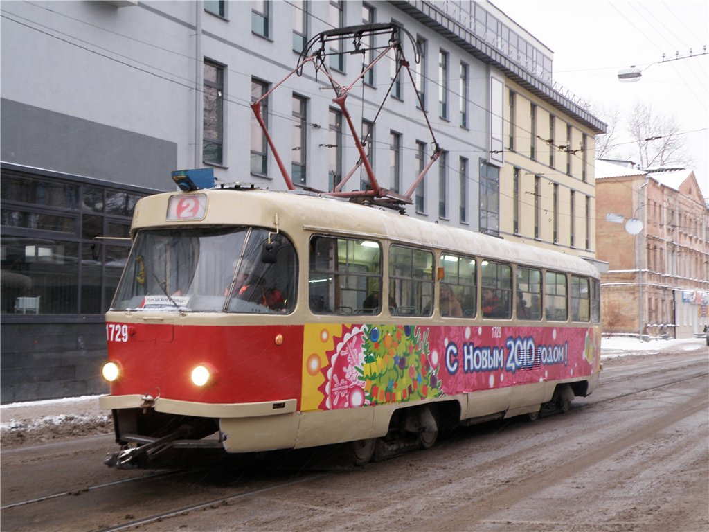 Нижний Новгород, Tatra T3SU № 1729