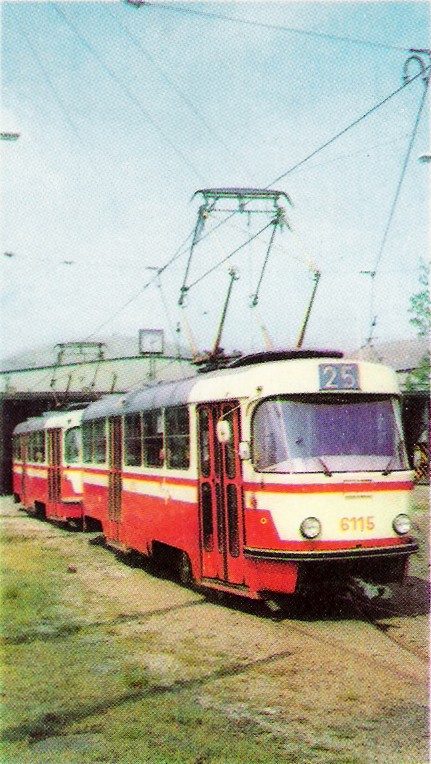 Prague, Tatra T3 № 6115