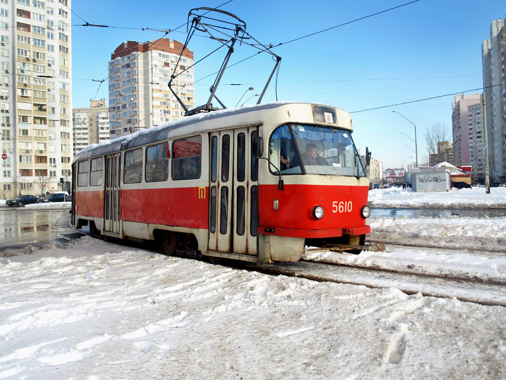 Киев, Tatra T3SU № 5610