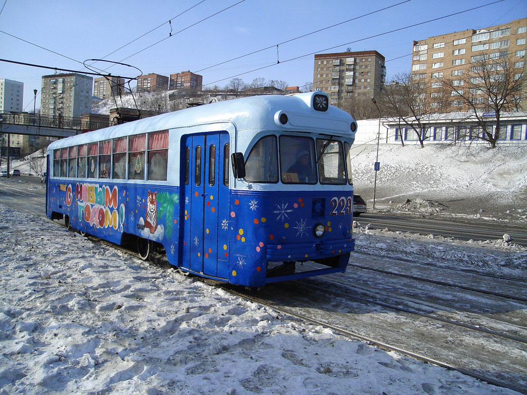 Владивосток, РВЗ-6М2 № 229; Владивосток — Тематические трамваи