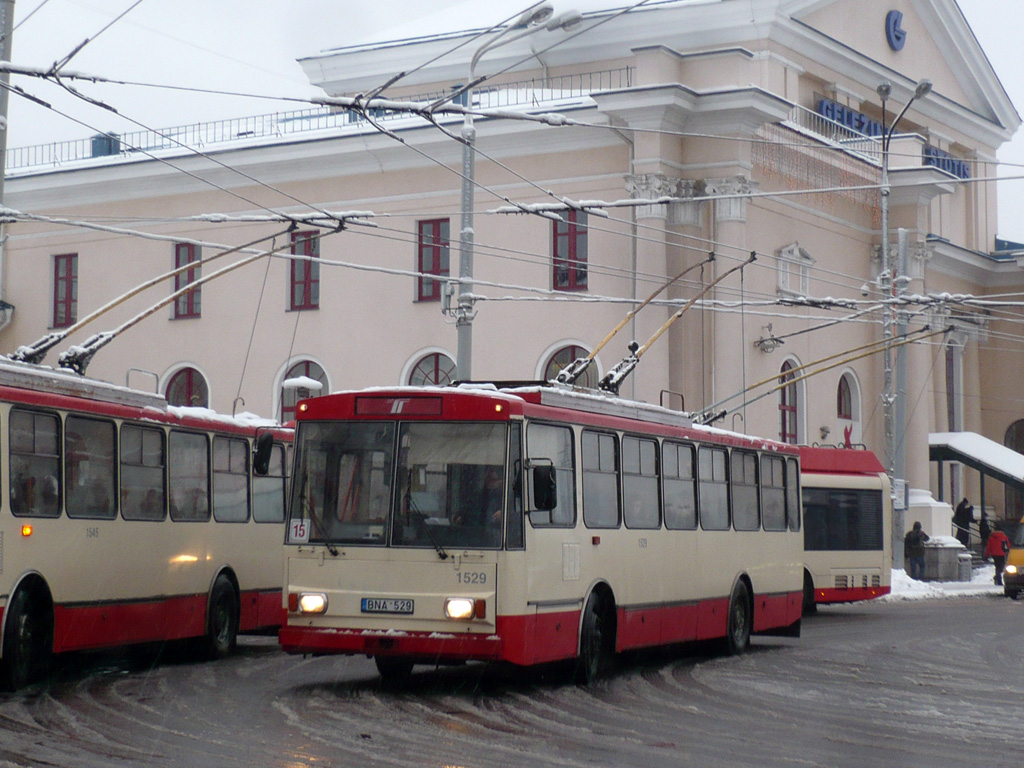 Вильнюс, Škoda 14Tr02/6 № 1529