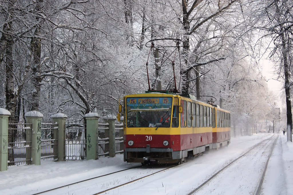 Tver, Tatra T6B5SU č. 20; Tver — Streetcar lines: Zavolzhsky district