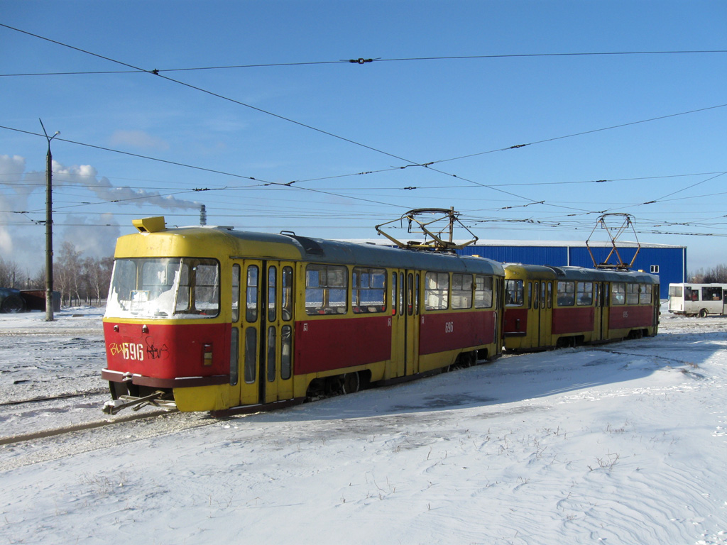 Харьков, Tatra T3SU № 696