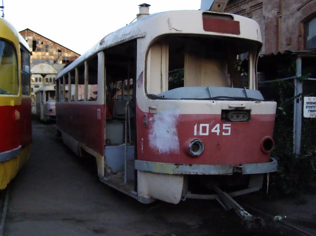 Одесса, Tatra T3SU (двухдверная) № 1045