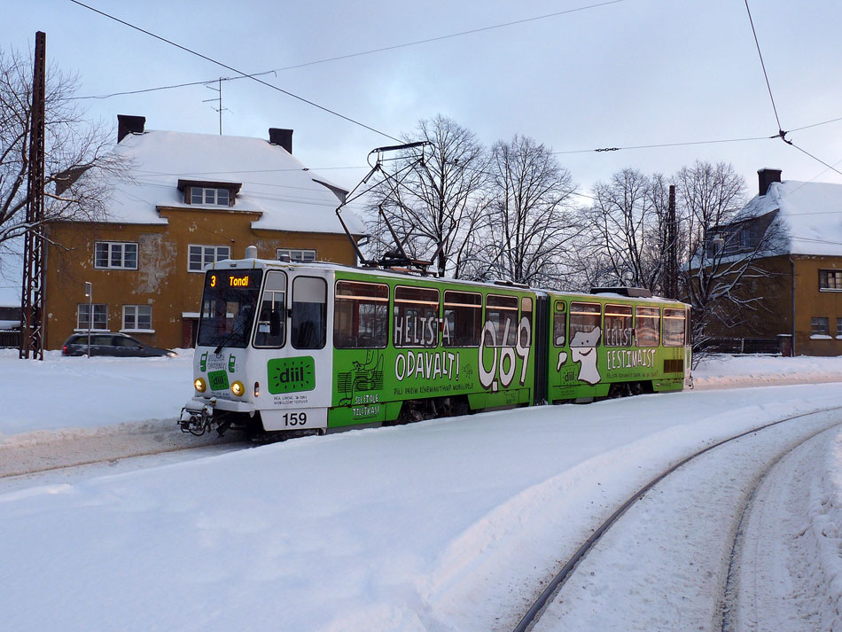 Таллин, Tatra KT4D № 159