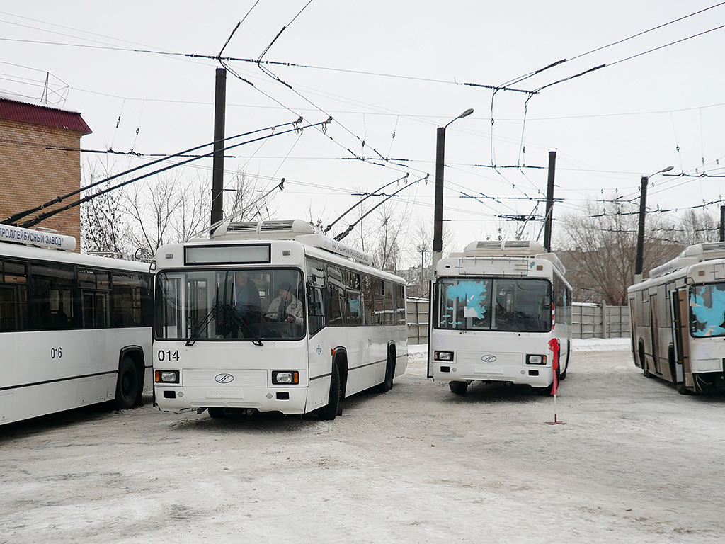 Novokujbyshevsk, BTZ-52764R Br. 014; Novokujbyshevsk, BTZ-52764R Br. 023; Novokujbyshevsk — Presentation of new trolleybuses BTZ-52764R (31.12.2009)