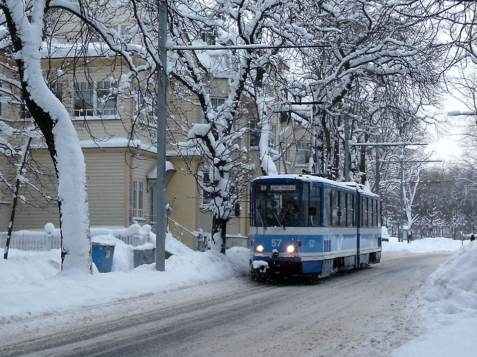 Таллин, Tatra KT4SU № 57
